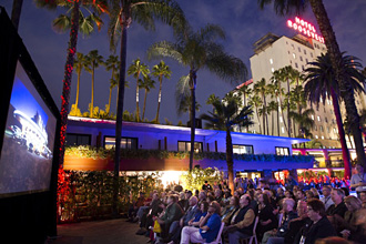 Roosevelt Hotel and pool